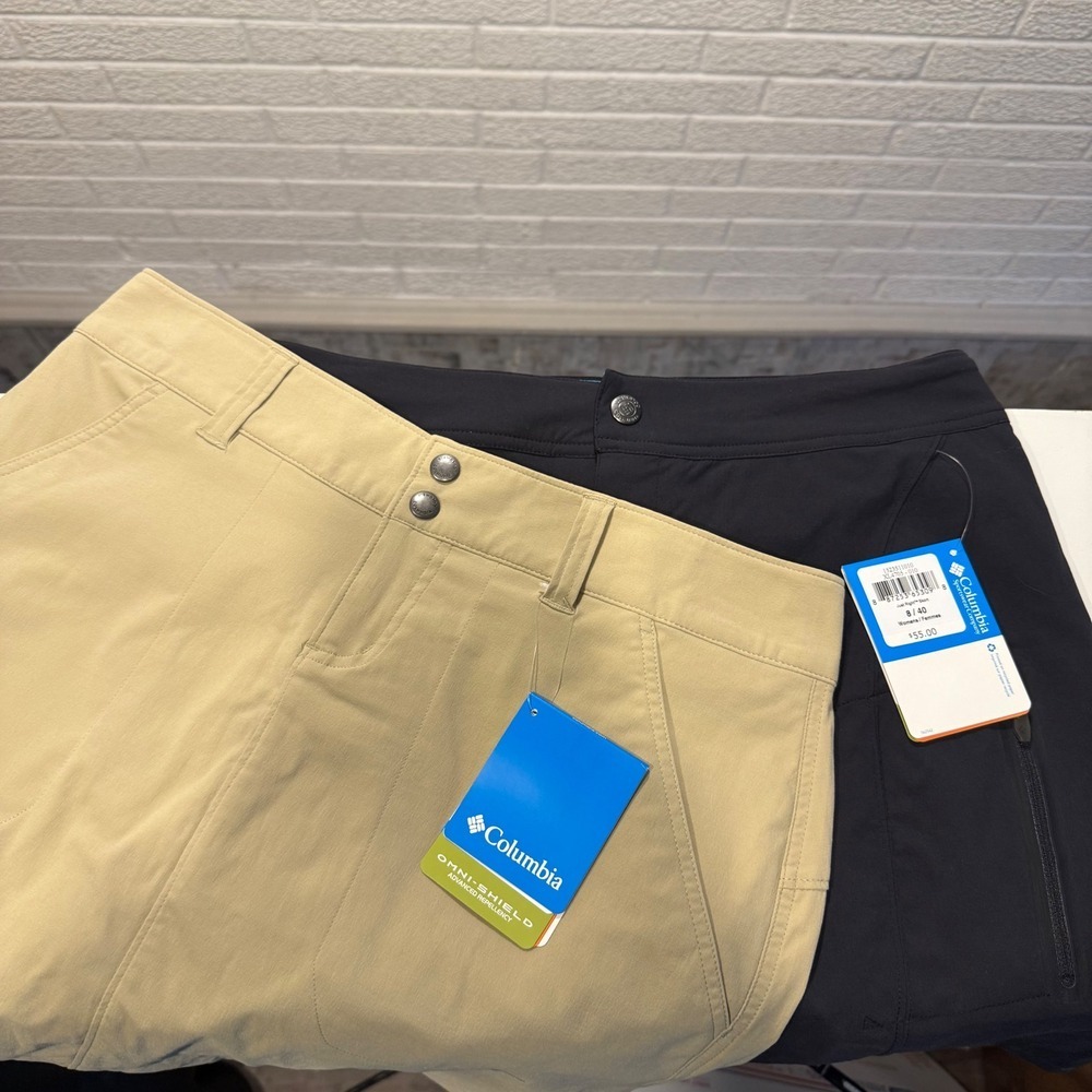Bundle Columbia Just Flight Skort Women's Size 8 Omni-Shield Active Golf Skirt